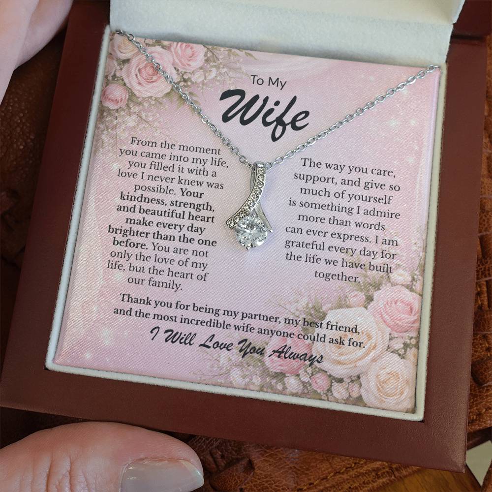 Gift For Wife Necklace - Alluring Beauty Necklace Jewelry Gift