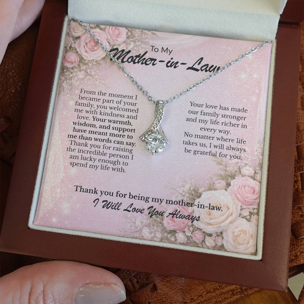 To My Mother-in-Law – Thank You for Raising the Love of My Life 💖 | Sentimental Gift