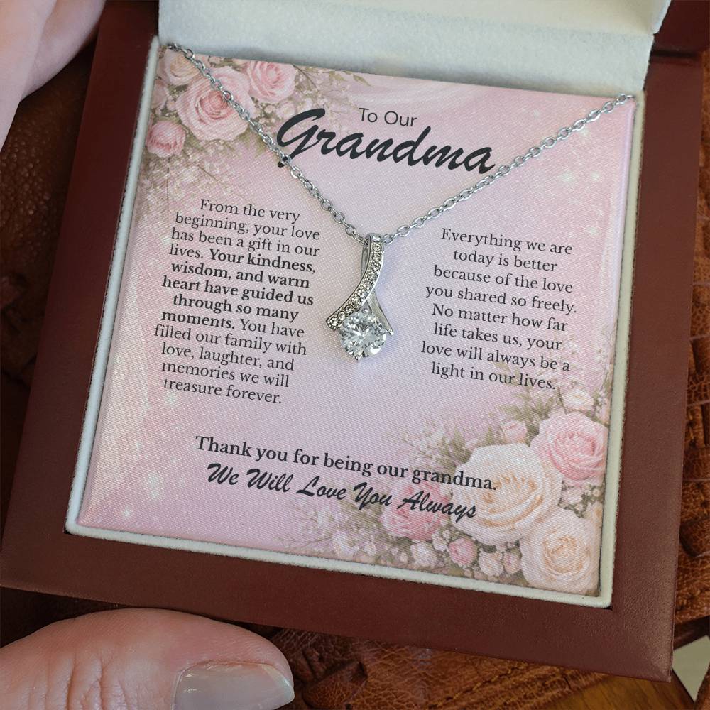 To Our Grandma – We Love You More Than Words Can Say 💖 | Sentimental Gift