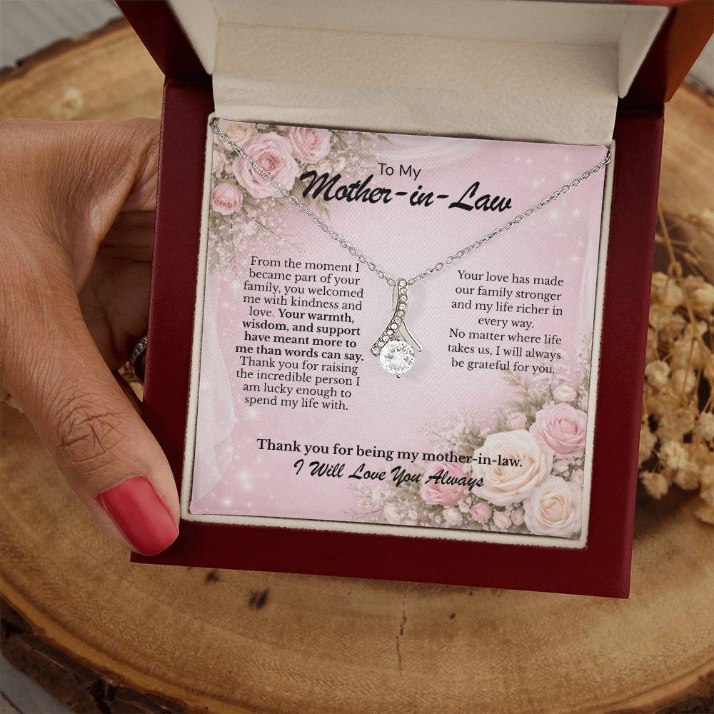 To My Mother-in-Law – Thank You for Raising the Love of My Life 💖 | Sentimental Gift