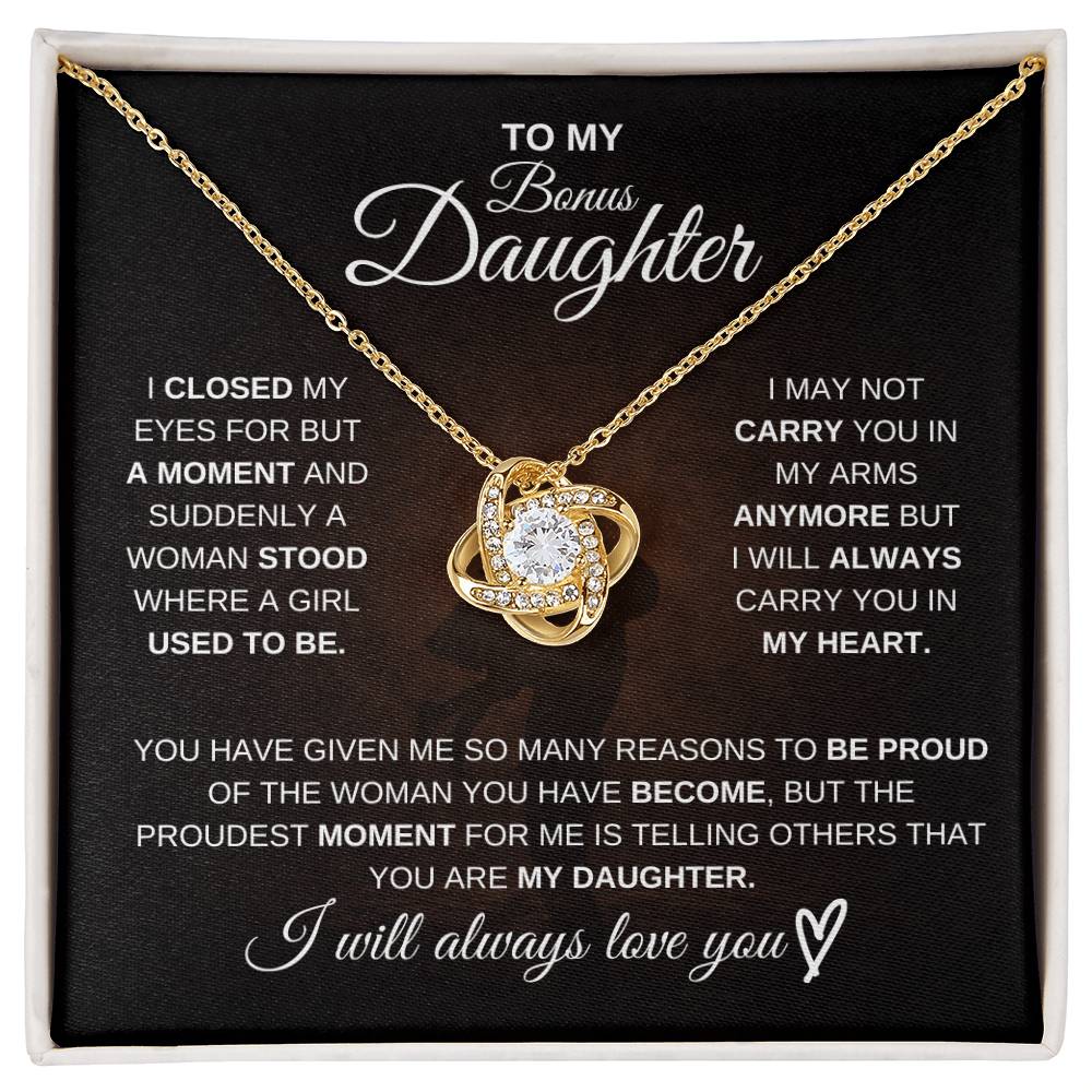 Bonus Daughter Necklace From Dad | Always Be There for You
