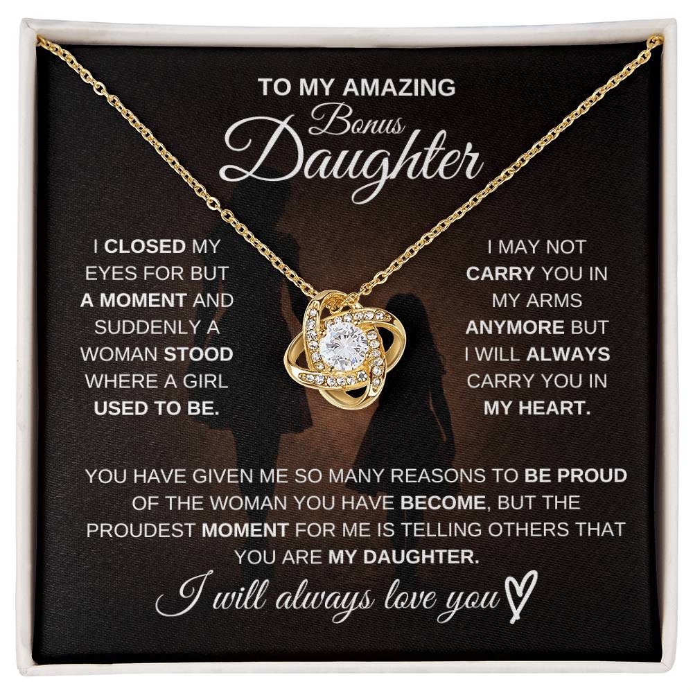 To My Amazing Bonus Daughter – You Mean Everything to Me 💖 | Gift from Mom