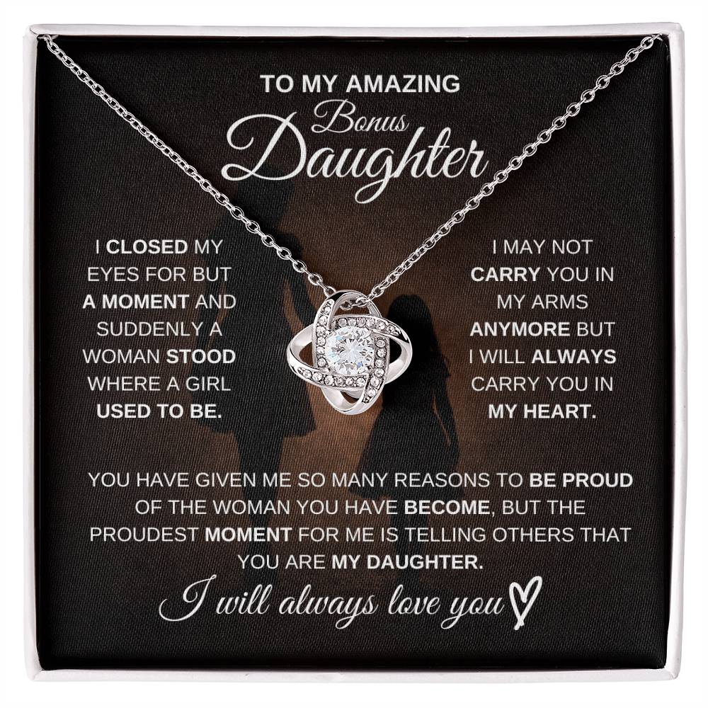 To My Amazing Bonus Daughter – You Mean Everything to Me 💖 | Gift from Mom
