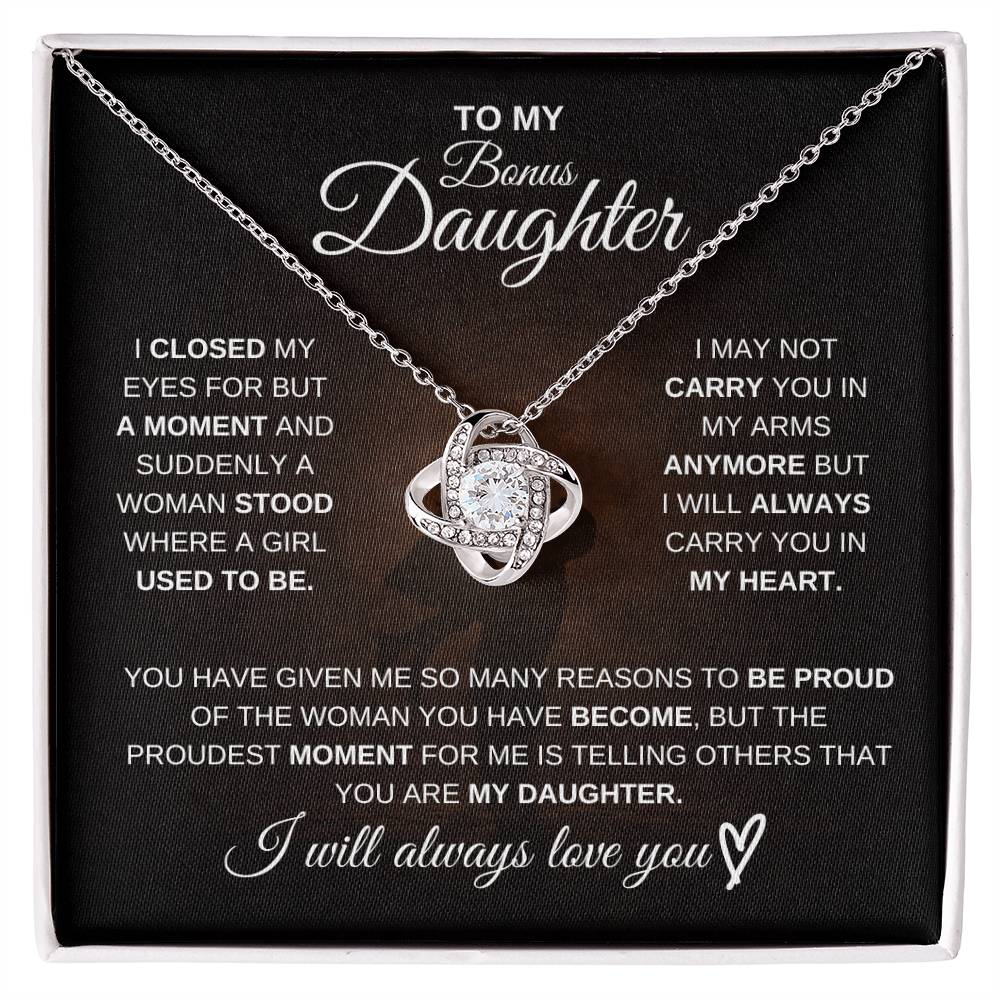 Bonus Daughter Necklace From Dad | Always Be There for You