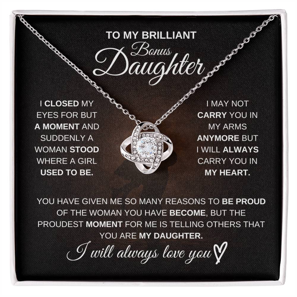 To My Brilliant Bonus Daughter – I’m So Proud of You 💖 | Gift from Dad