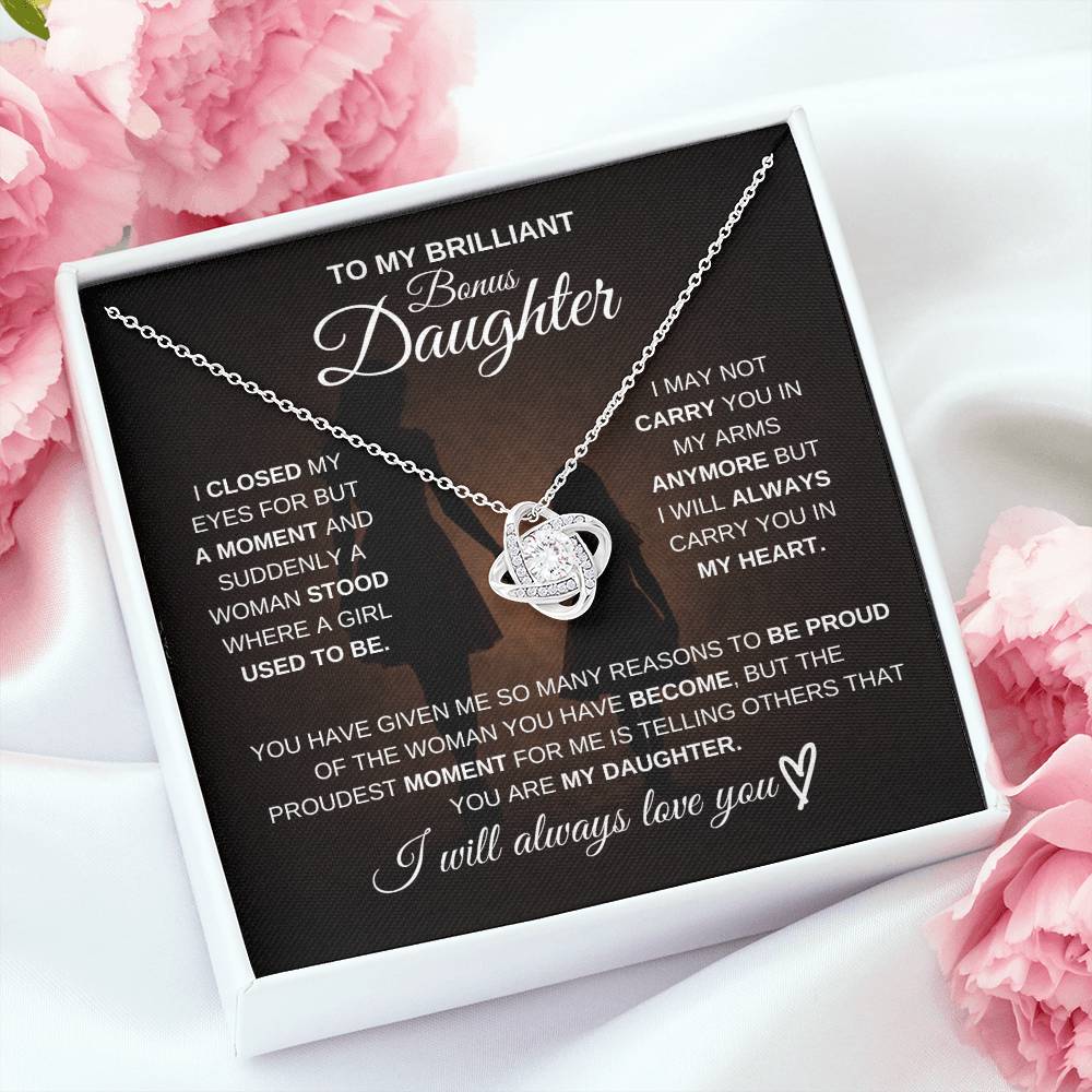 To My Brilliant Bonus Daughter – I’m So Proud of You 💖 | Gift from Mom