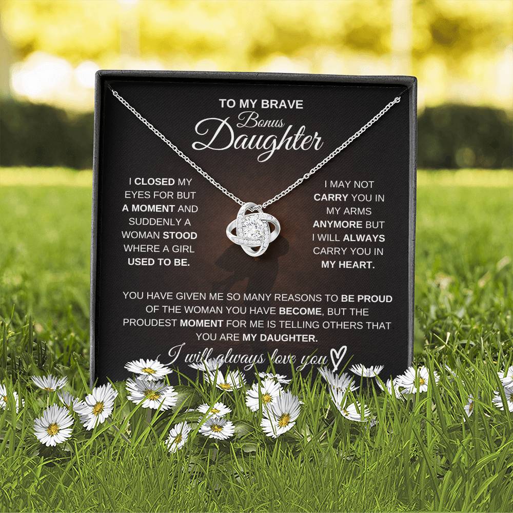 To My Brave Bonus Daughter – Never Forget How Strong You Are 💖 | Gift from Dad