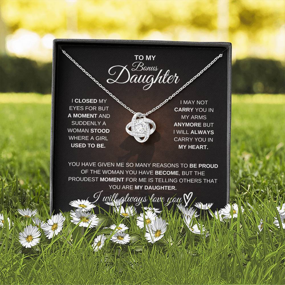 Bonus Daughter Necklace From Dad | Always Be There for You