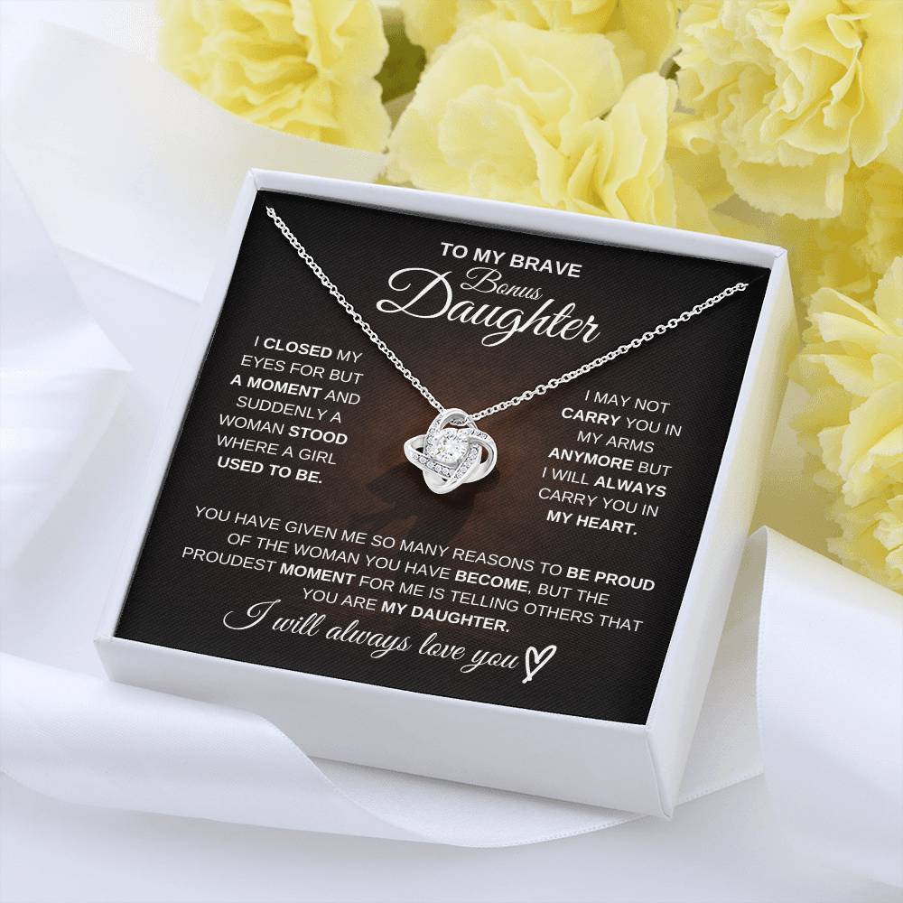 To My Brave Bonus Daughter – Never Forget How Strong You Are 💖 | Gift from Dad