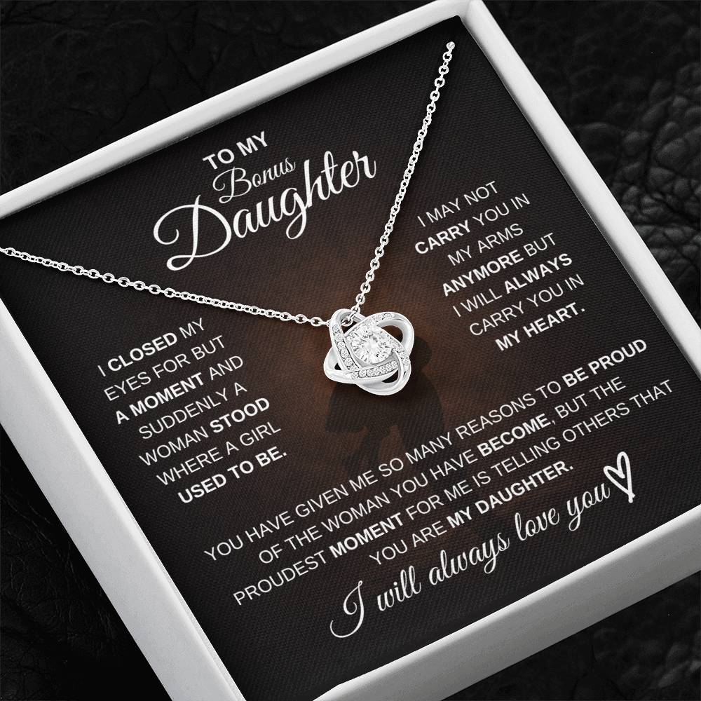 Bonus Daughter Necklace From Dad | Always Be There for You