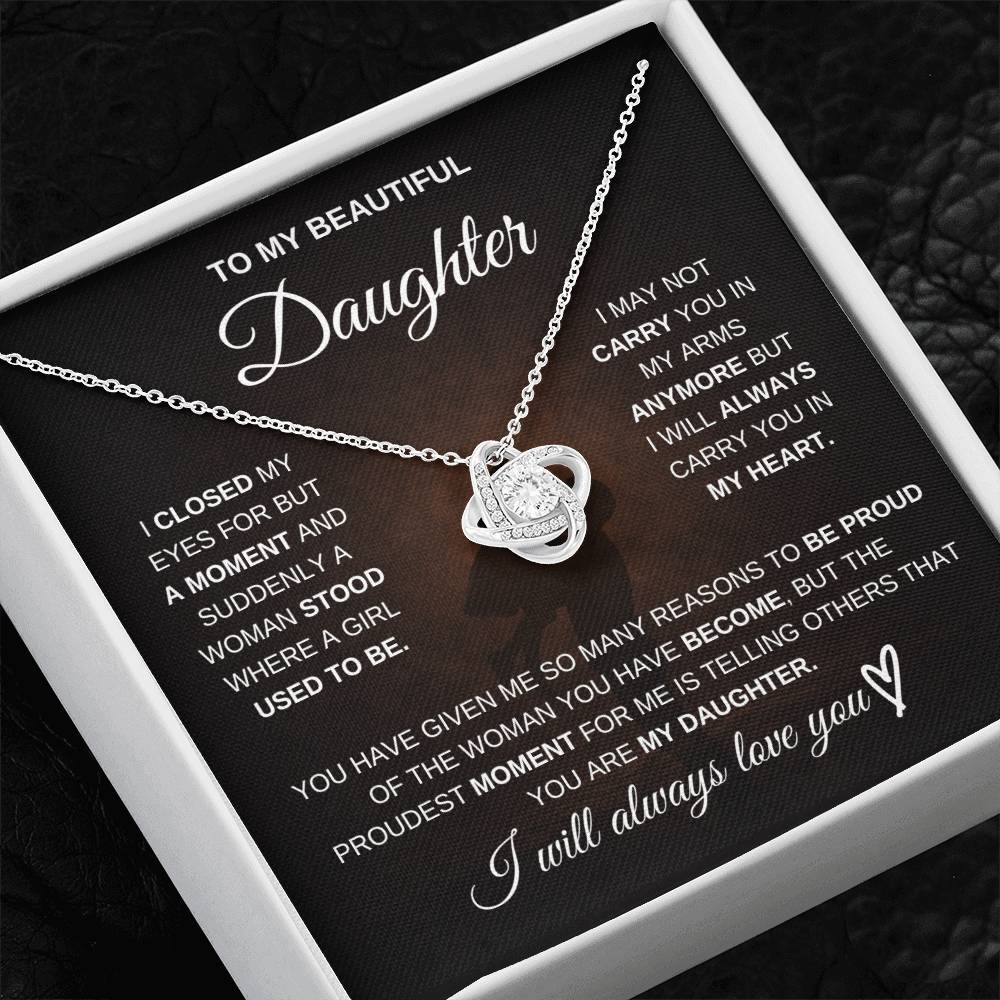 To My Beautiful Daughter – You Are My Greatest Gift 💖 | Necklace Gift from Dad
