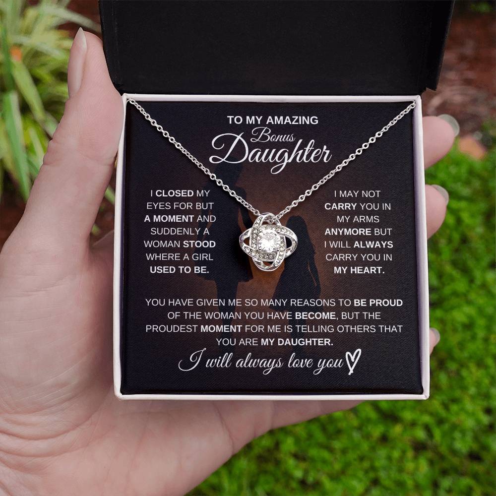 To My Amazing Bonus Daughter – You Mean Everything to Me 💖 | Gift from Mom