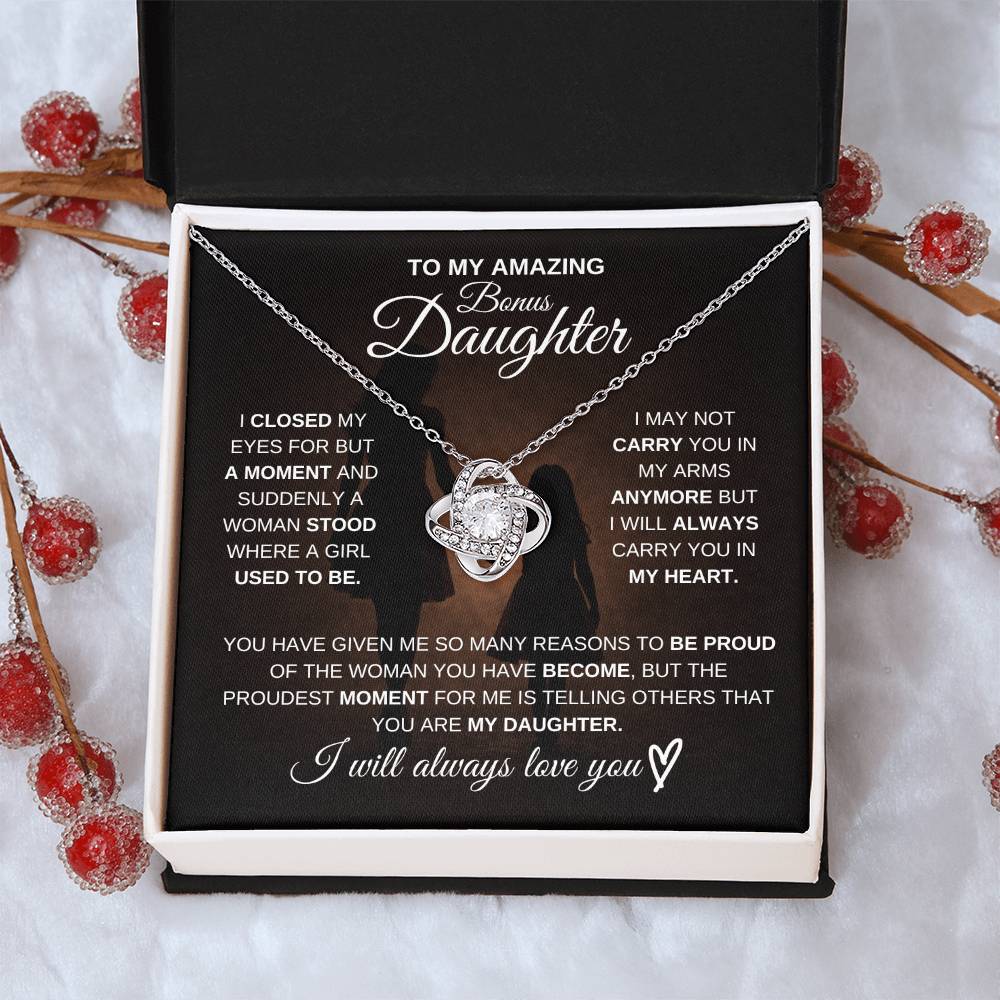 To My Amazing Bonus Daughter – You Mean Everything to Me 💖 | Gift from Mom