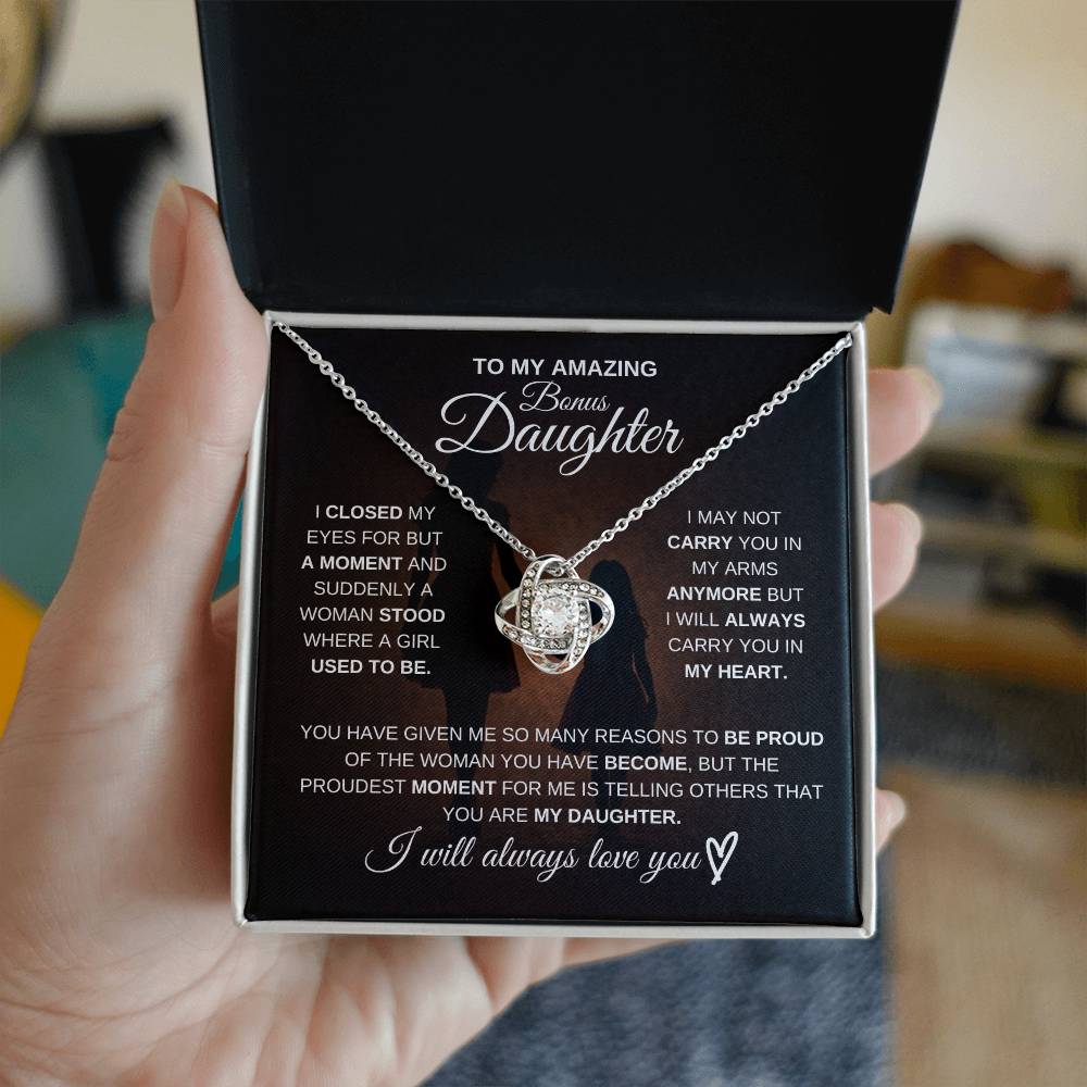 To My Amazing Bonus Daughter – You Mean Everything to Me 💖 | Gift from Mom