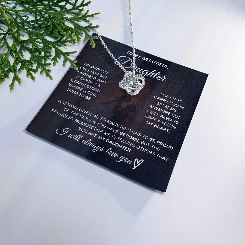 To My Beautiful Daughter – You Are My Greatest Gift 💖 | Necklace Gift from Dad
