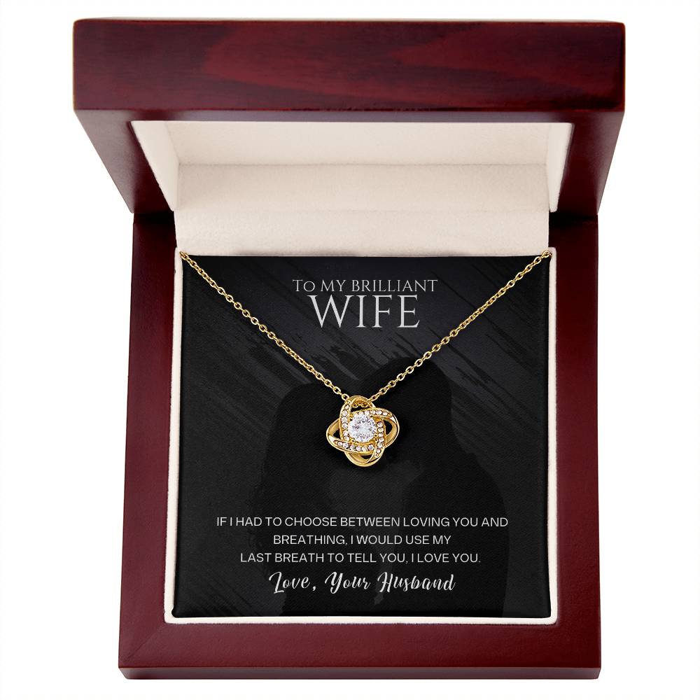 To My Brilliant Wife – I’m So Lucky to Have You 💖 | Romantic Gift from Husband
