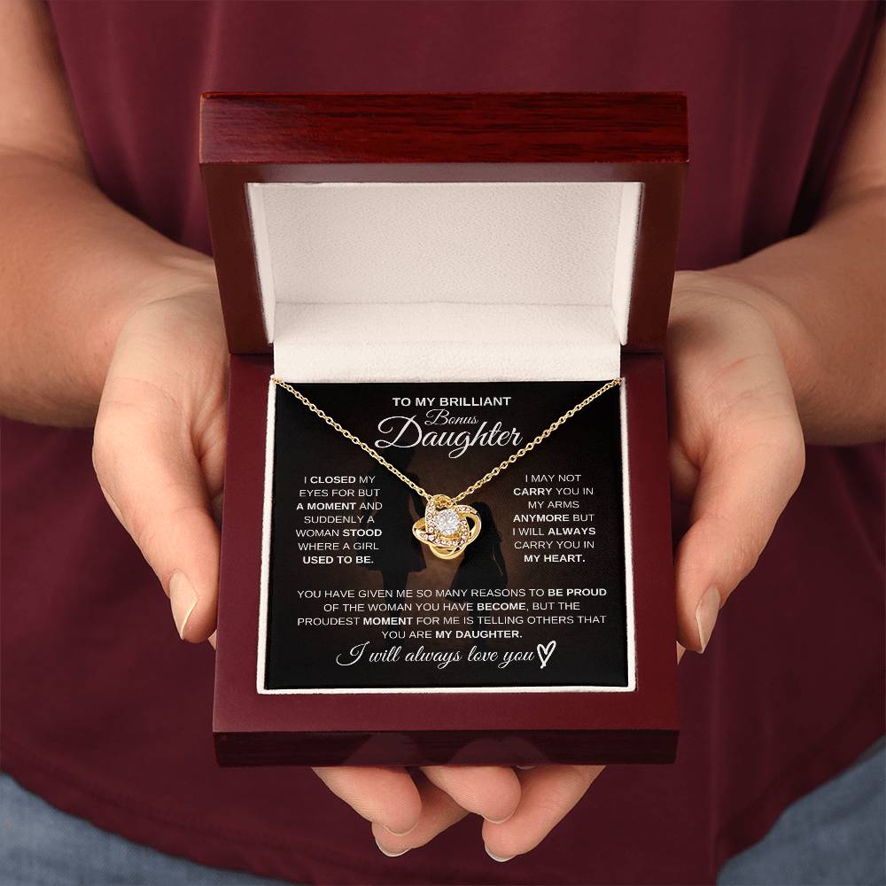 To My Brilliant Bonus Daughter – I’m So Proud of You 💖 | Gift from Mom