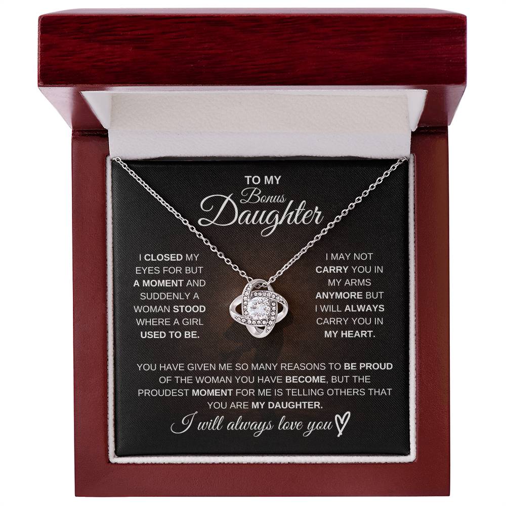 Bonus Daughter Necklace From Dad | Always Be There for You