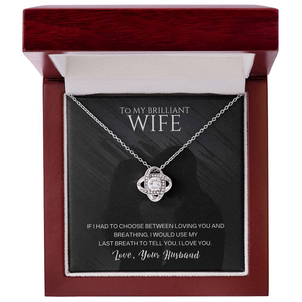 To My Brilliant Wife – I’m So Lucky to Have You 💖 | Romantic Gift from Husband