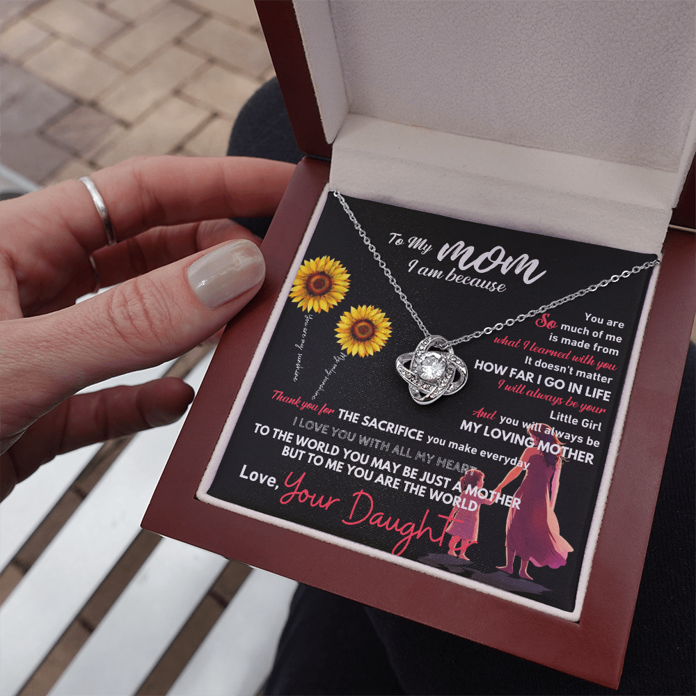 To My Mom – I Am Because of You 💖 | Gift from Daughter