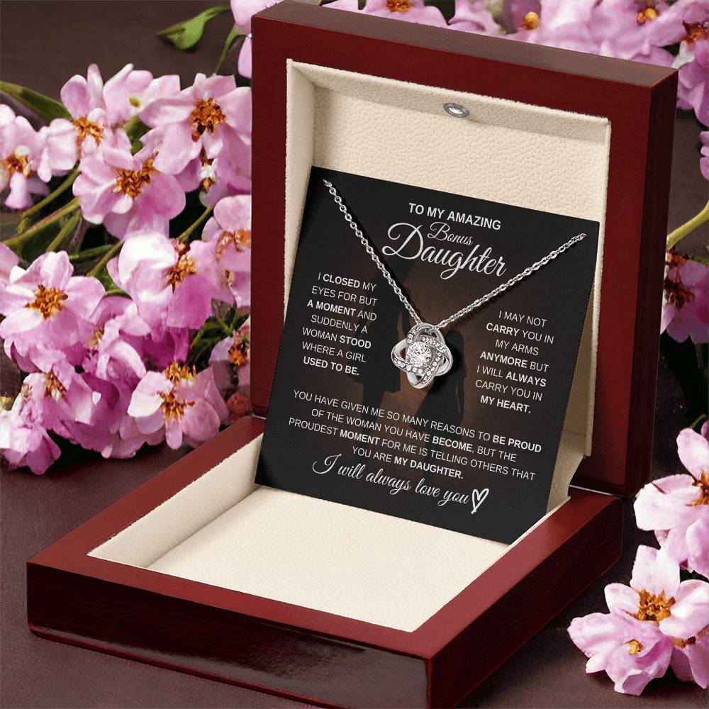 To My Amazing Bonus Daughter – You Mean Everything to Me 💖 | Gift from Mom