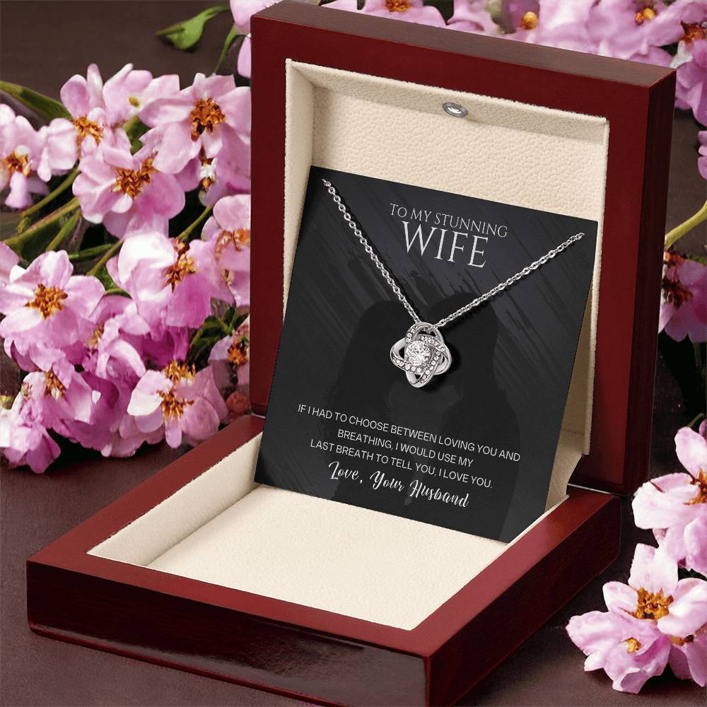 To My Stunning Wife – You Take My Breath Away 💖 | Romantic Gift from Husband