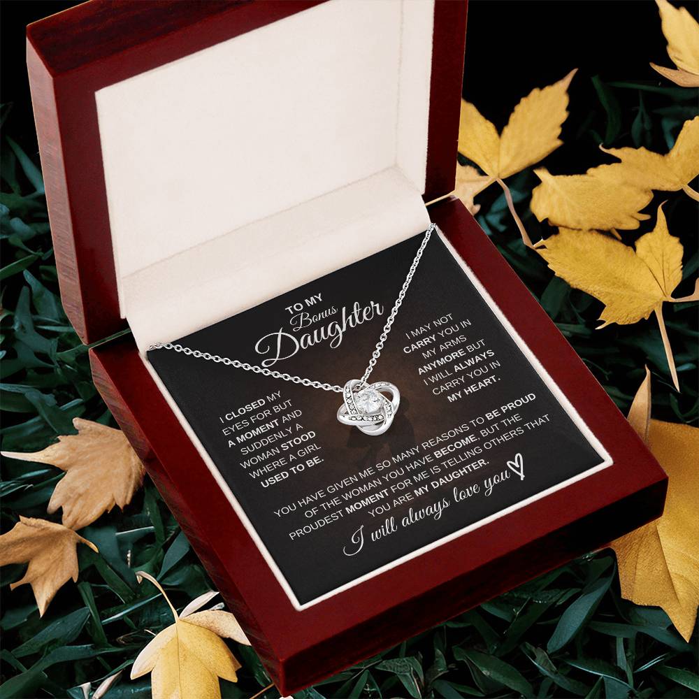 Bonus Daughter Necklace From Dad | Always Be There for You