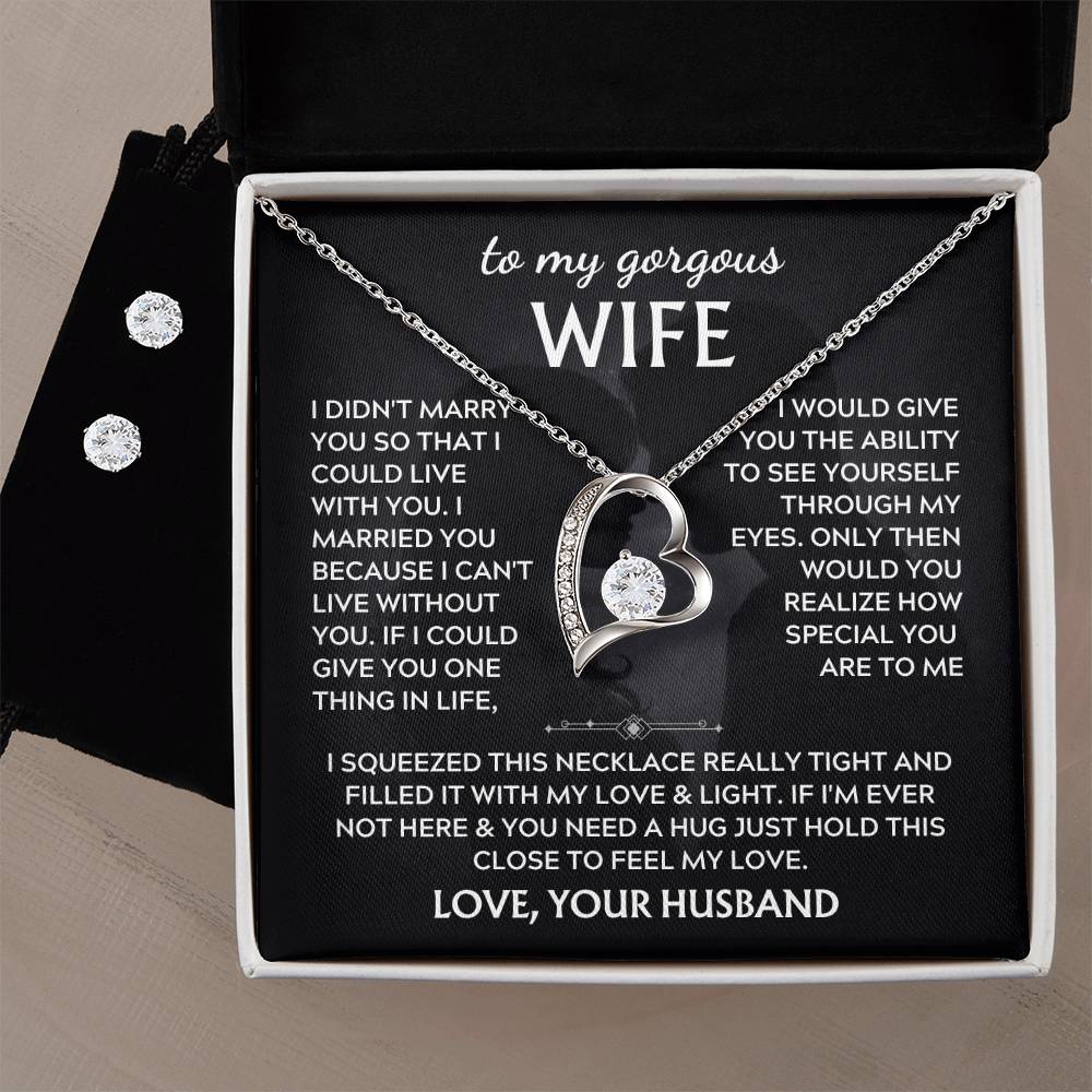 To My Gorgeous Wife – You Are My Forever 💖 | Romantic Gift Set from Husband