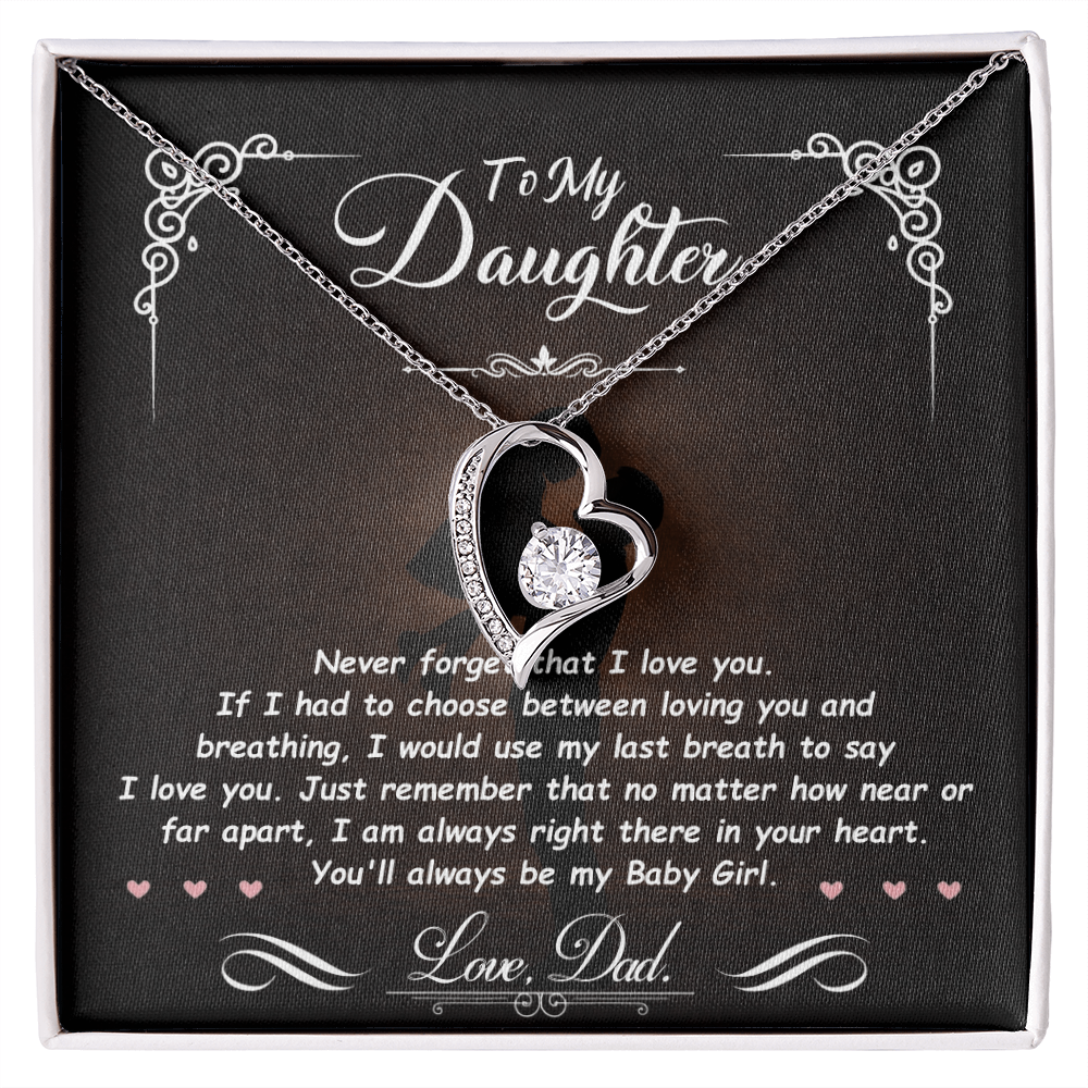 To My Daughter – You Are My Greatest Gift 💖 | Necklace Gift from Dad