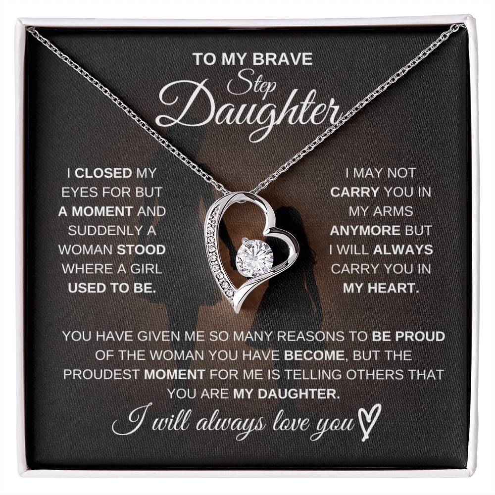To My Brave Stepdaughter – Never Forget How Strong You Are 💖 | Gift from Mom