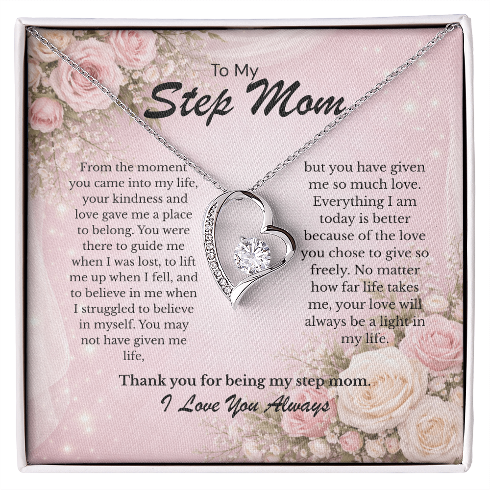 To My Step Mom – I'm So Grateful for You | Sentimental Gift