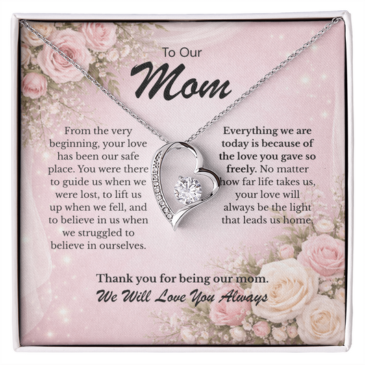 To Our Mom | Forever Love Necklace from Her Children