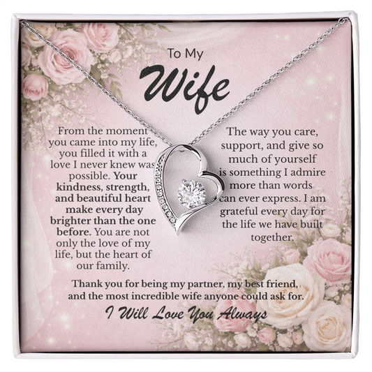 To My Wife – You Are My Forever | Romantic Gift