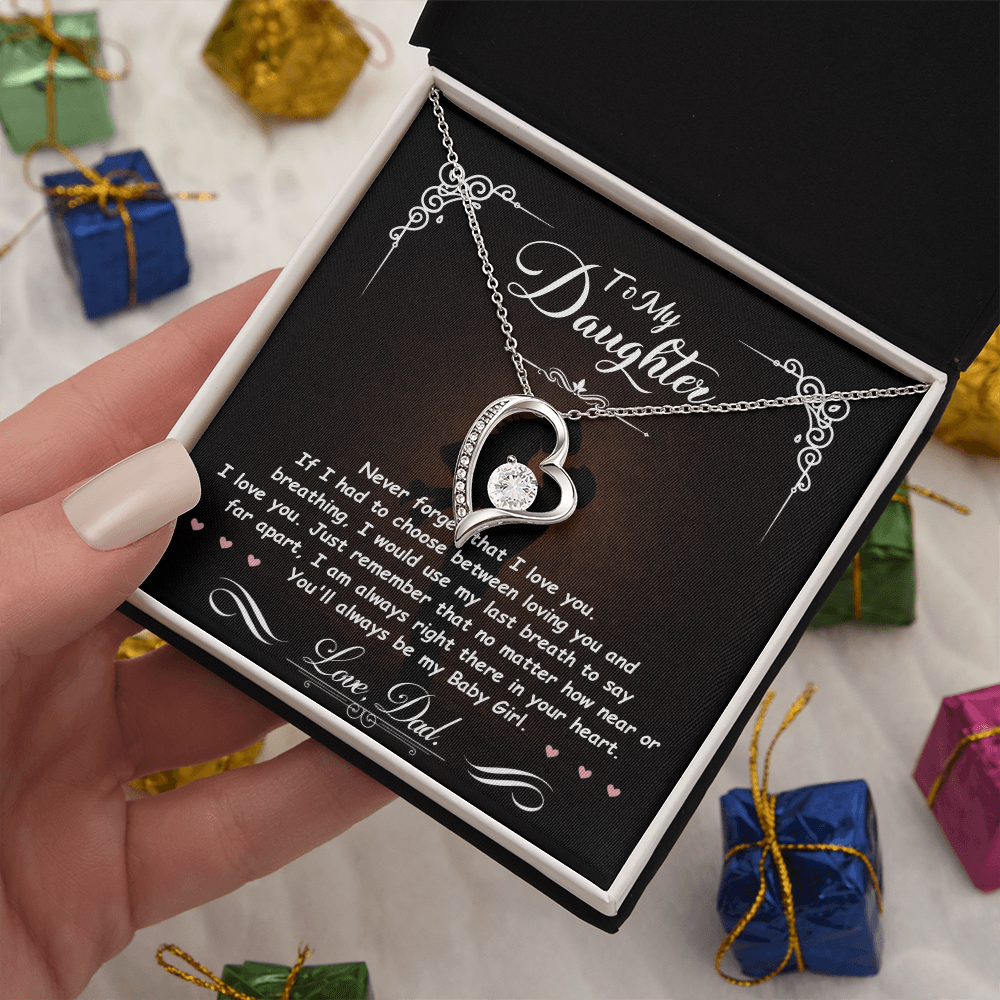 To My Daughter – You Are My Greatest Gift 💖 | Necklace Gift from Dad