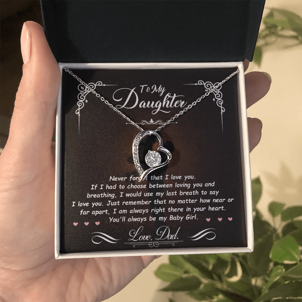 To My Daughter – You Are My Greatest Gift 💖 | Necklace Gift from Dad