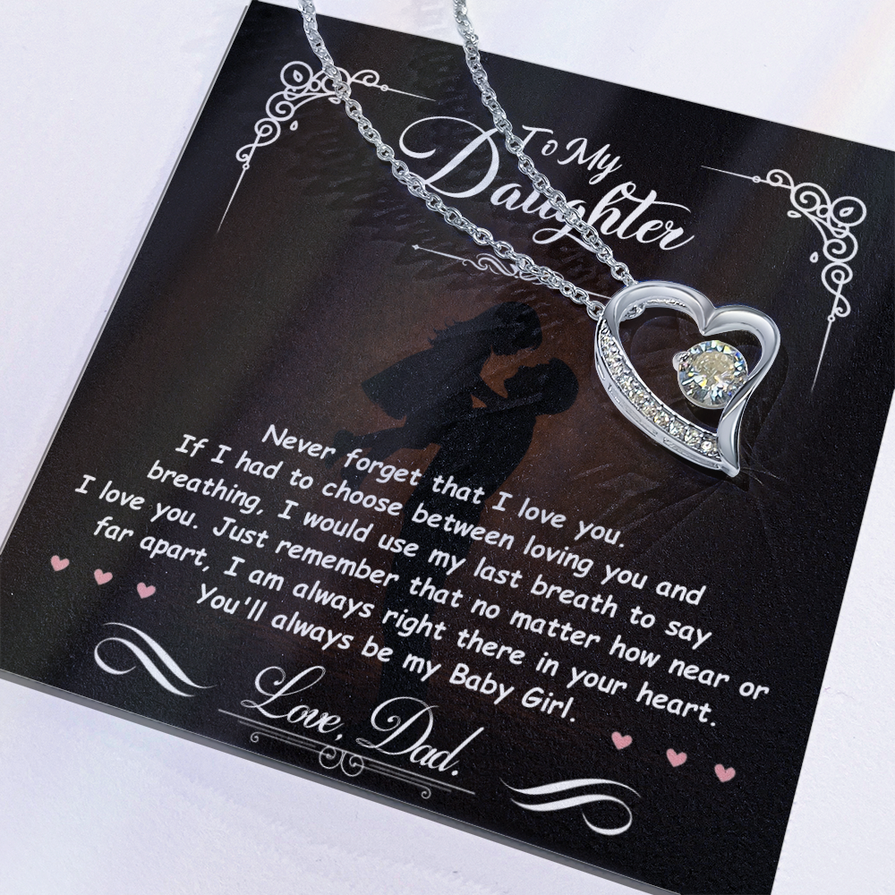 To My Daughter – You Are My Greatest Gift 💖 | Necklace Gift from Dad