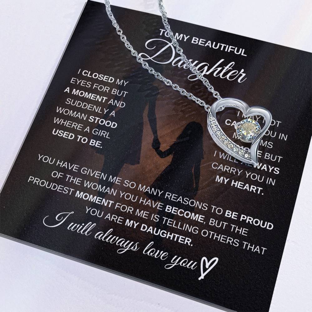 To My Beautiful Daughter – You Are My Greatest Gift 💖 | Necklace Gift from Mom
