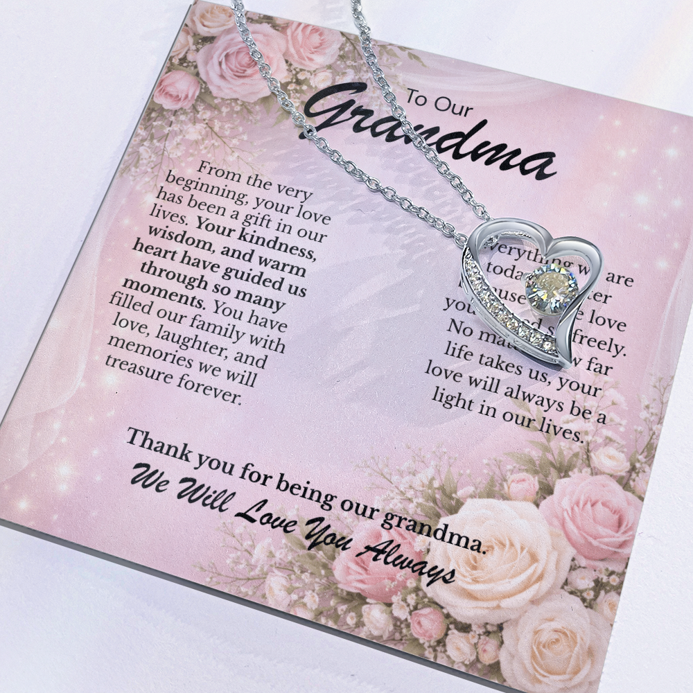 Sentimental Gift for Grandma – You Are Our Heart