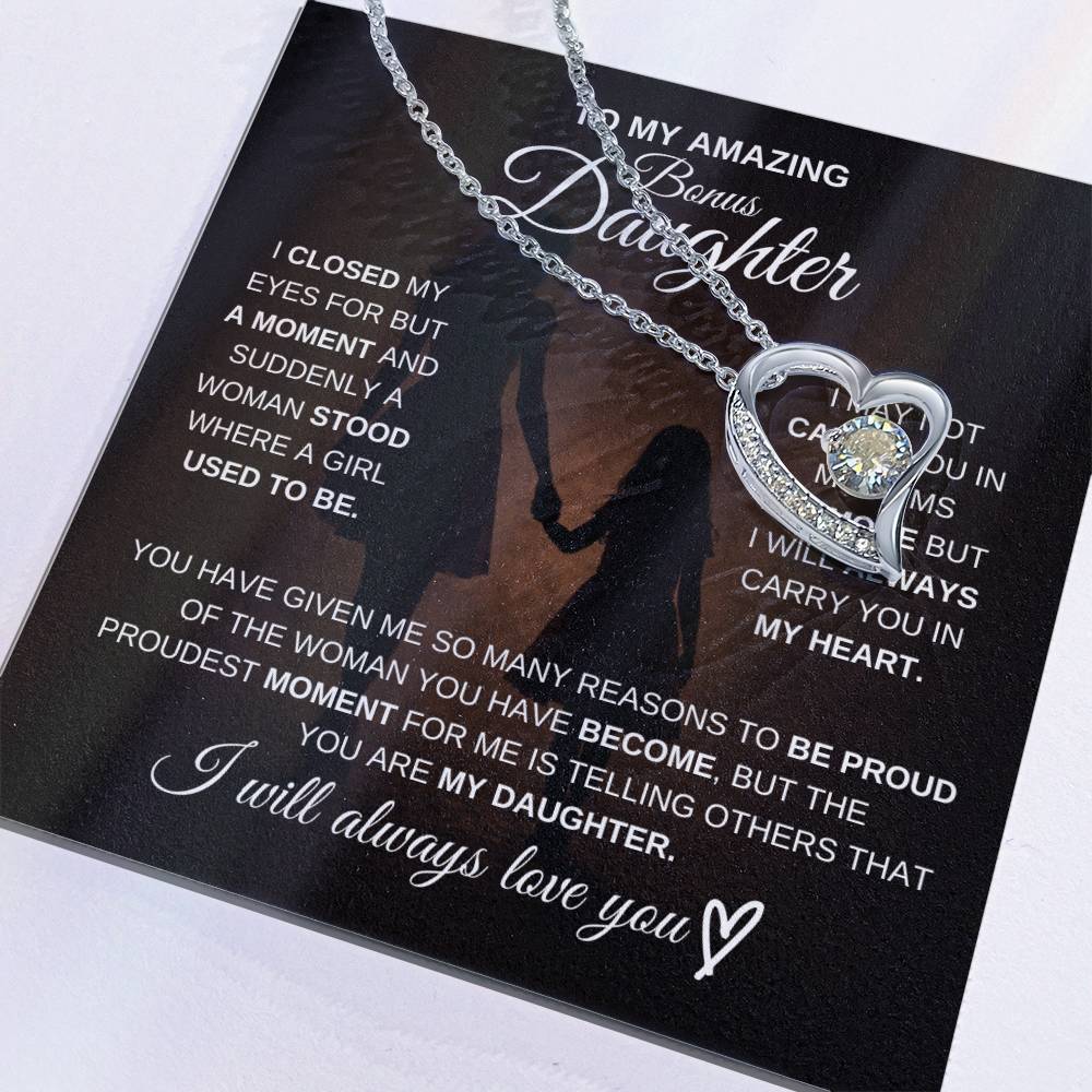 To My Amazing Bonus Daughter – You Mean Everything to Me 💖 | Gift from Mom