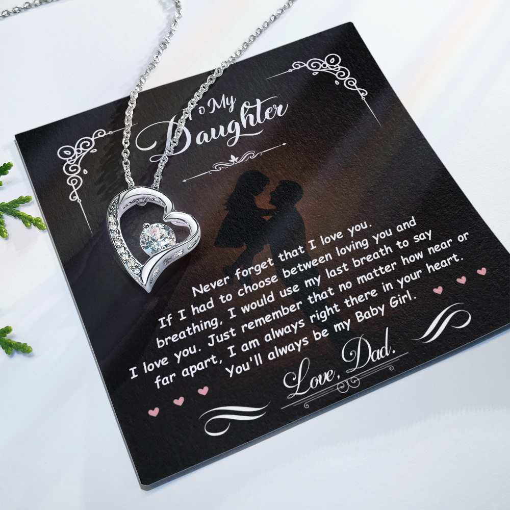 To My Daughter – You Are My Greatest Gift 💖 | Necklace Gift from Dad
