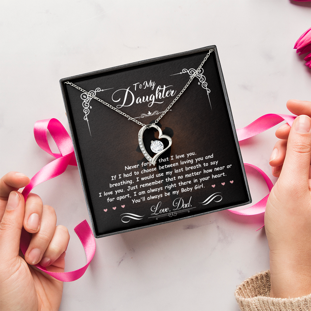 To My Daughter – You Are My Greatest Gift 💖 | Necklace Gift from Dad