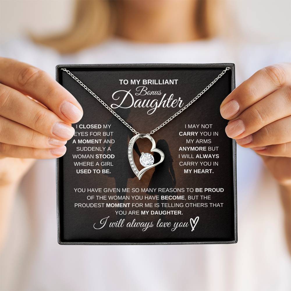 To My Brilliant Bonus Daughter – I’m So Proud of You 💖 | Gift from Mom