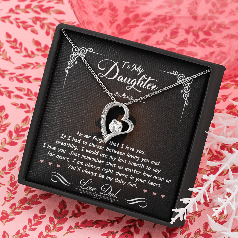To My Daughter – You Are My Greatest Gift 💖 | Necklace Gift from Dad