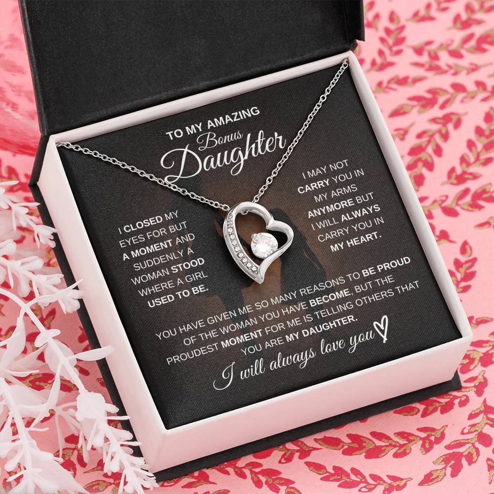 To My Amazing Bonus Daughter – You Mean Everything to Me 💖 | Gift from Mom