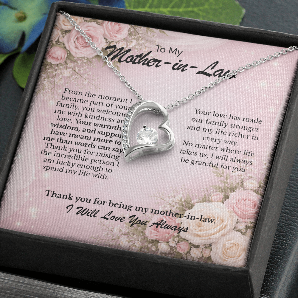 Sentimental Forever Love Necklace Gift gift for Mother-in-Law