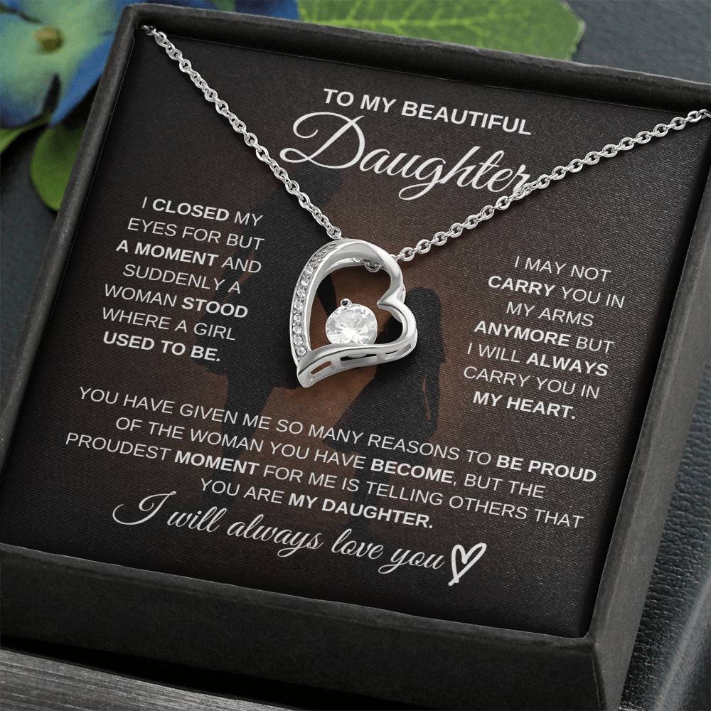 To My Beautiful Daughter – You Are My Greatest Gift 💖 | Necklace Gift from Mom
