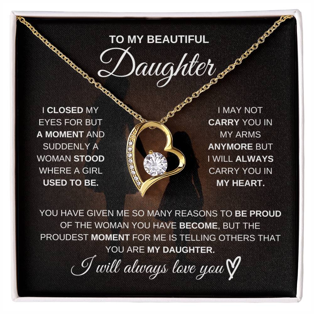 To My Beautiful Daughter – You Are My Greatest Gift 💖 | Necklace Gift from Mom