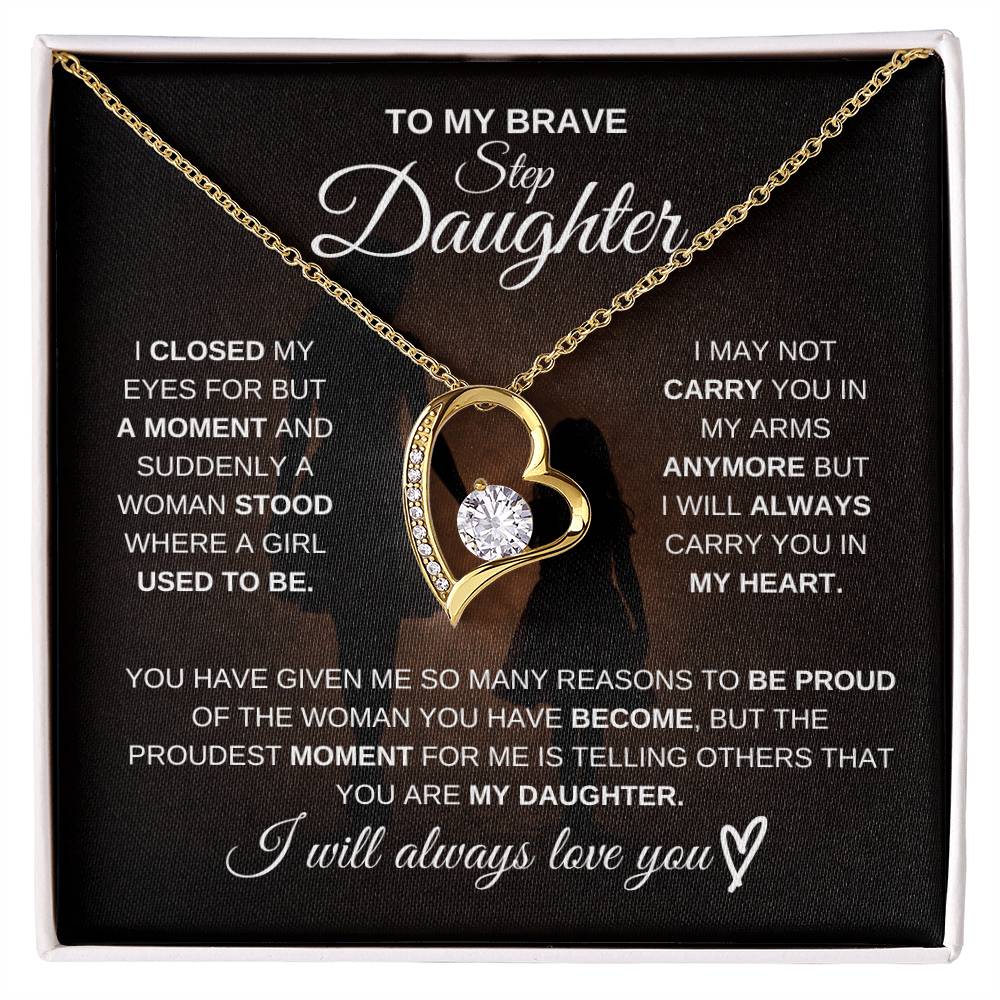 To My Brave Stepdaughter – Never Forget How Strong You Are 💖 | Gift from Mom