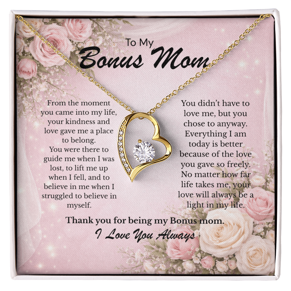 Bonus Mom – You Are So Loved jewelry gift - Sentimental Gift