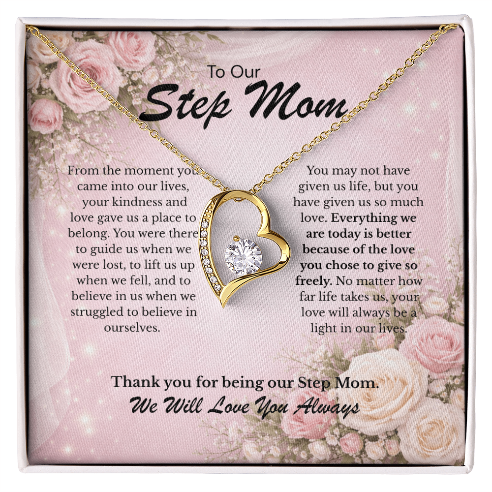 Step Mom – You Mean So Much to Me jewelry gift - Sentimental Gift